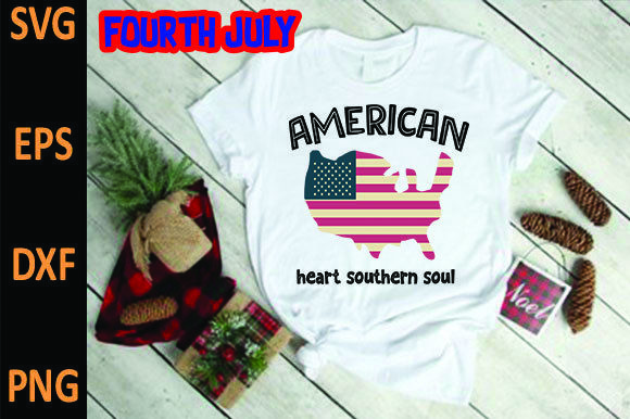 American Heart Southern Soul Graphics