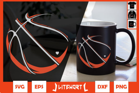 Basketball Silhouette Funny Basketball Graphics