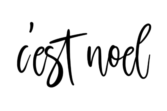C est Noel: Graphics and Illustrations for Christmas Design