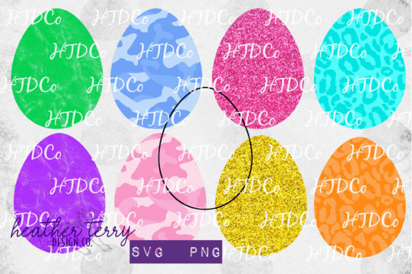 Easter Egg Sublimation Bundle Graphics