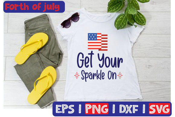 Get Your Sparkle on Typography: Graphics & T-Shirt Designs
