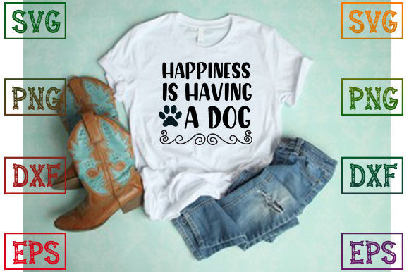 Happiness is Having a Dog Graphics