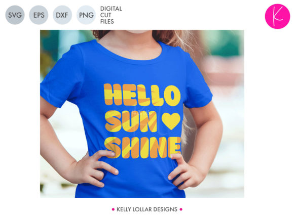 Hello Sunshine Graphics for Crafts and Content