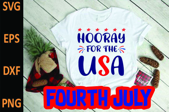Hooray for the USA Graphics and T-Shirt Designs