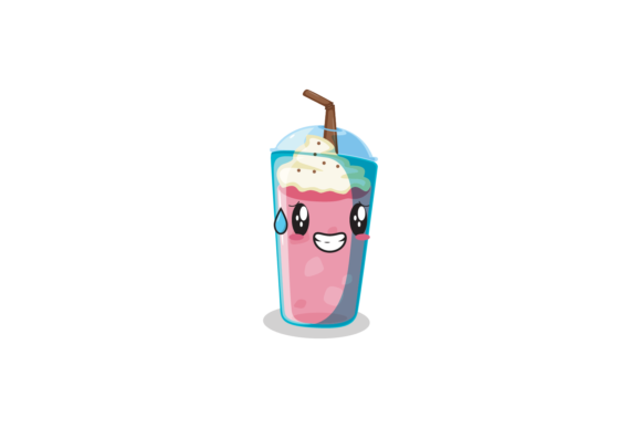 Kawaii Drink Graphics & Illustrations