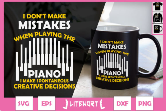 Keyboard Pianist Gifts Music Graphics