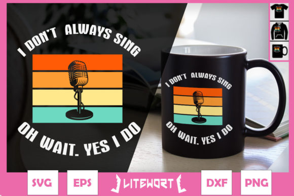 Singing Singer Gift Music Choir Karaoke Graphics