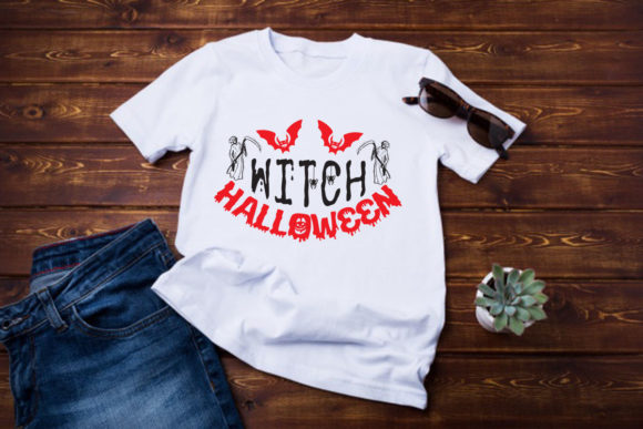 Witch Halloween: Graphics for T-Shirt Designs